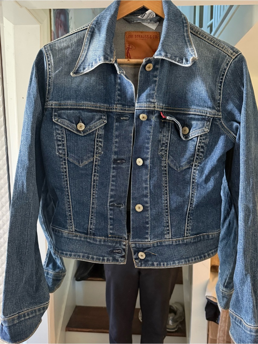 Vintage 80s/90s Levi Strauss & Co. Denim Jacket — XS Made in USA